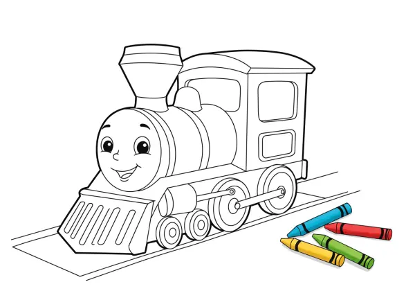 Color the Train