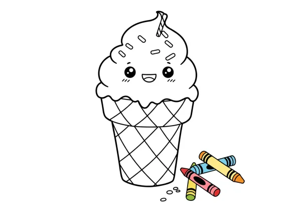 Color the Ice Cream