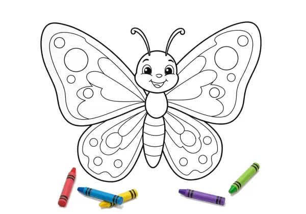 Color the Butterfly