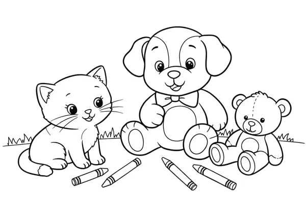Animals Coloring Book