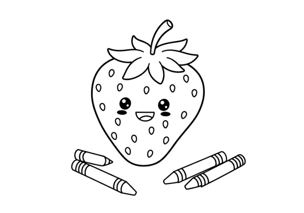 Color the Strawberry