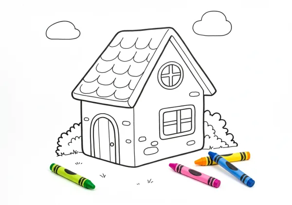 Color the House