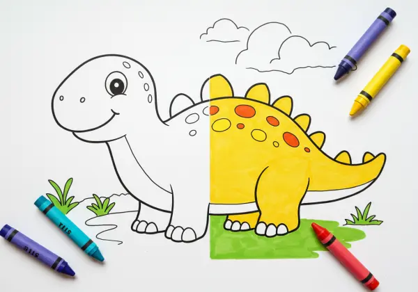 Color the Dino